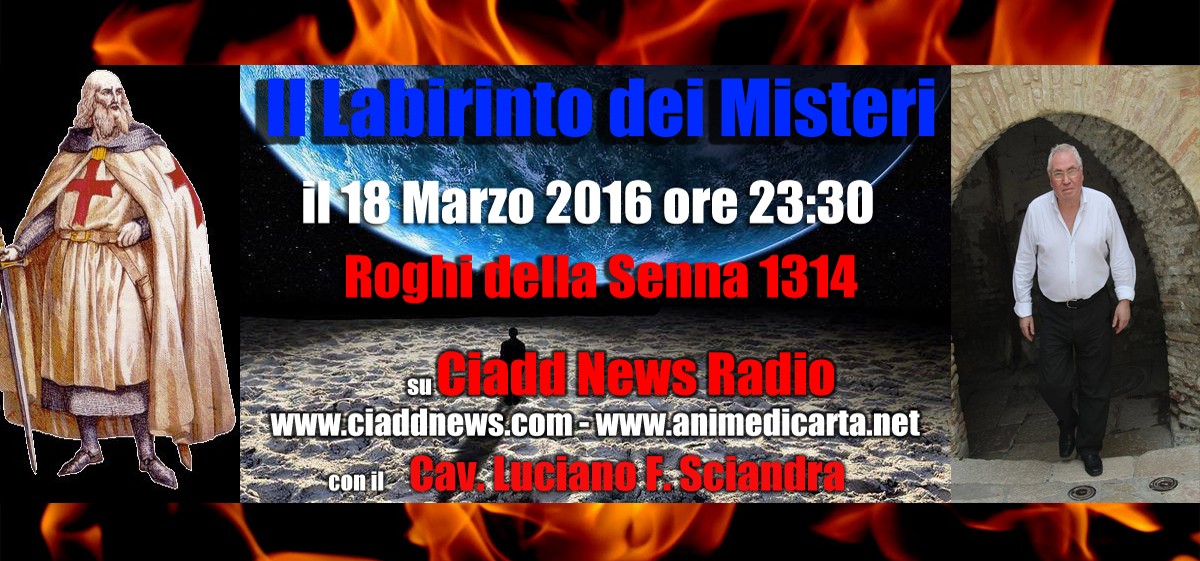 Locandina 18 Marzo 2016 Ciadd News Radio