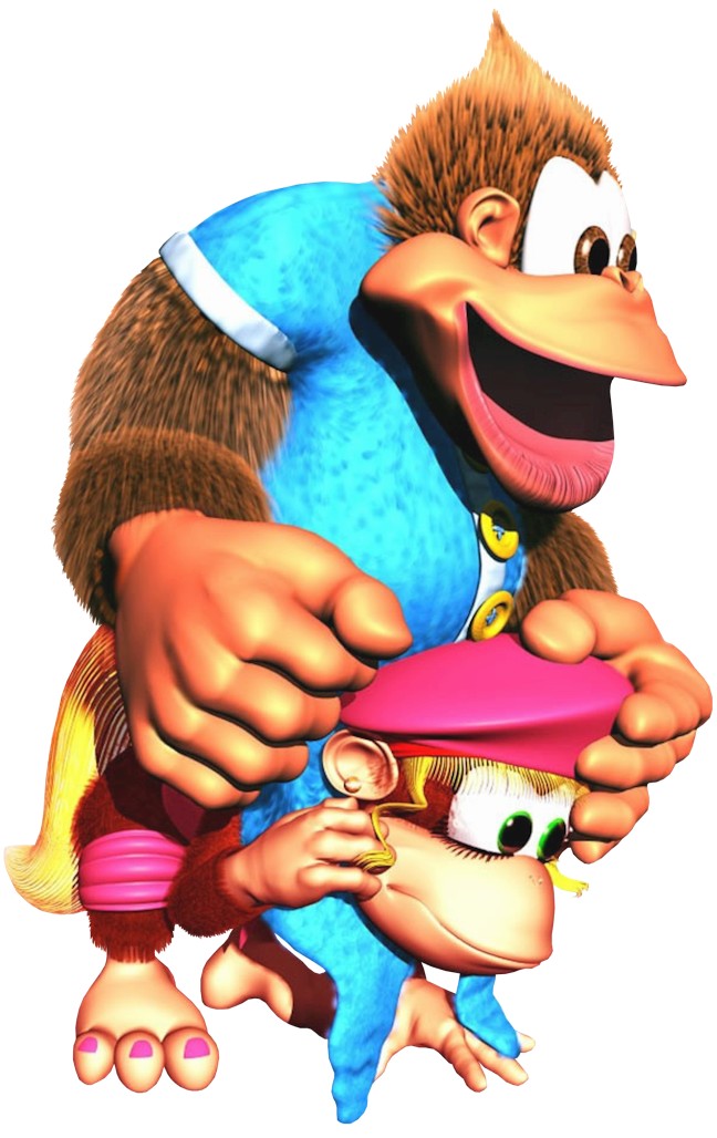 kiddy_on_dixie_artwork_-_donkey_kong_country_3
