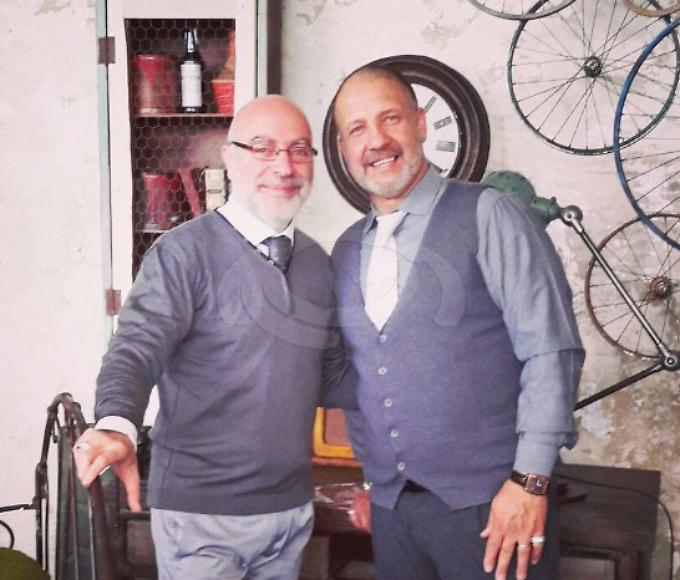 Il musicista Alfredo Totti, cugino del capitano della Roma, si unisce col compagno Giancarlo