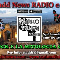 IL ROCK E LA MITOLOGIA GRECA - Mirko Valeri  su Ciadd News RADIO e TV