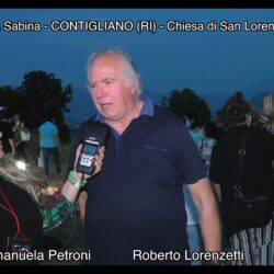 Emanuela Petroni a CONTIGLIANO intervista ROBERTO LORENZETTI vicepresidente della FONDAZIONE VARRONE - TV Canale Italia 11