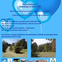 SIMUL Vivere organizza la Giornata mondiale della Consapevolezza dell'Autismo a Cantalupo in Sabina