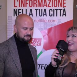 Emanuela Petroni intervista Emiliano Grillotti in TV - Rieti Life