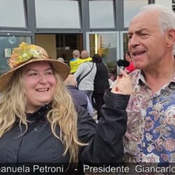 Emanuela Petroni presenta in TV Giancarlo Di Paola - Cantalupo in Sabina